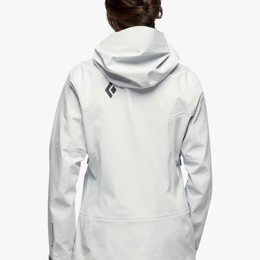 Black Diamond Cream Hooded Jacket - Picture 4 of 10